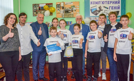 SMART-лабораторія для комп’ютерних геніїв Кагарличчини тепер діє в Центрі творчості громади