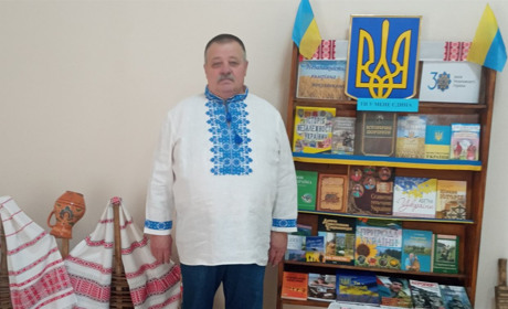Меценат Михайло Гич видав найбільше на Переяславщині книг про рідні Єрковці. Сьогодні святкує ювілей