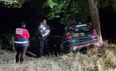 У ніч з 22 на 23 липня в селі Ставчани авто врізалося в дерево, пасажир загинув