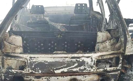 Росіяни атакували автомобіль старости прикордонної громади : поліція документує воєнний злочин