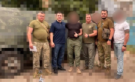 На Запорізький напрямок завезли допомогу для бійців «Поліських вовків»