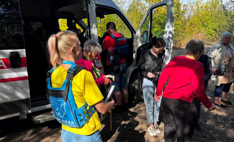 Гуманітарна місія "Проліска — Харків" допомогла евакуюватися 83 людям із Куп’янщини