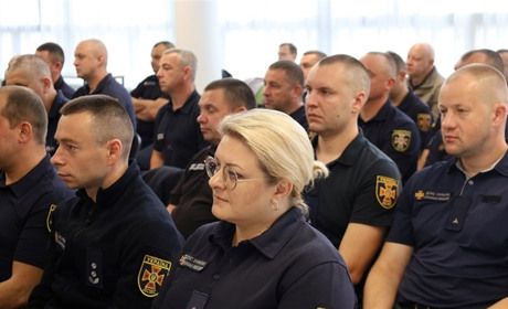 День рятівника у Звягелі: урочисте нагородження кращих працівників ДСНС