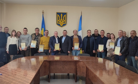 В Ізмаїлі нагородили найкращих водіїв та дорожників