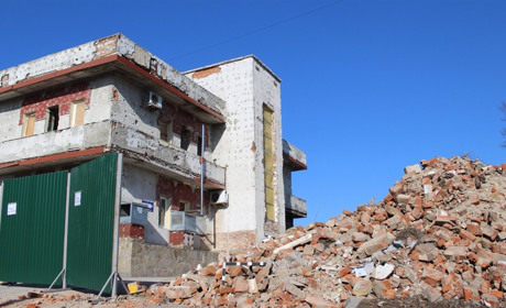 У Тростянці розпочалась відбудова вокзалу: перший етап підготовчі роботи