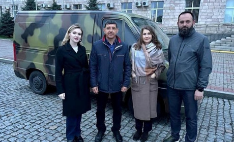Черкаський район відправив автомобіль та гуманітарний вантаж у зону ведення бойових дій
