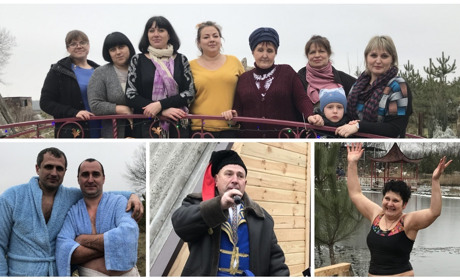 Як відкривали "Лісову казку" та Водохреща святкували