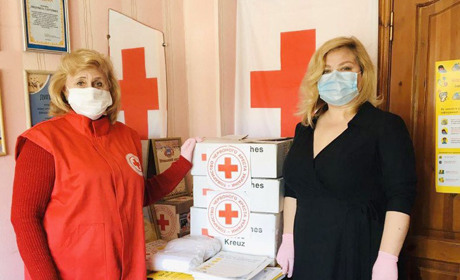 Покровська організація Товариства Червоного Хреста зробила свій внесок у захист жителів міста