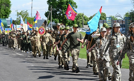 «Сокіл» («Джура») у Кагарлику: військово-патріотичні змагання шкільної молоді