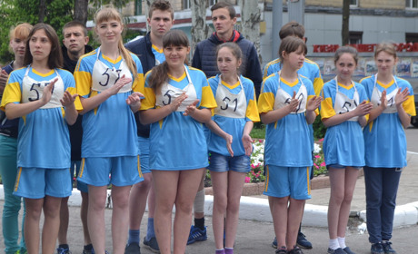 У Покровську відбулася найстаріша легкоатлетична естафета