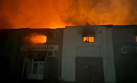 Окупанти обстрілили оптову базу УПТК в Новій Каховці