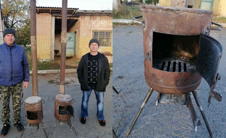 Енергетики з Володимирця змайстрували буржуйки для ЗСУ. Підприємство працює на перемогу вже півроку