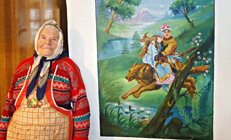 Інтер'єрна фішка старих біляївських хат: пічки, розмальовані сюжетами відомих картин