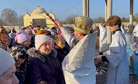 Православные Измаила отметили Крещение Господне (видео)