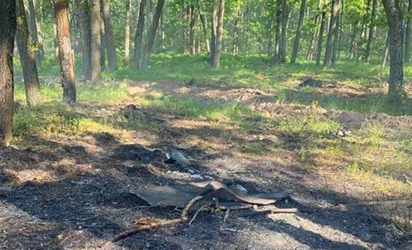 На Гадяччині ліквідували пожежу після атаки БПЛА: надзвичайна пожежна небезпека зберігається