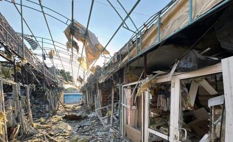 По селу на Херсонщині загарбники скинули 40 некерованих авіаційних ракет