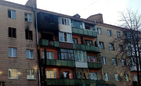 Пожежа на площі Лесі Українки (ОНОВЛЕНО)