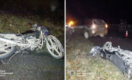 У ДТП на Звягельщині травми отримав мотоцикліст: поліція встановлює обставини