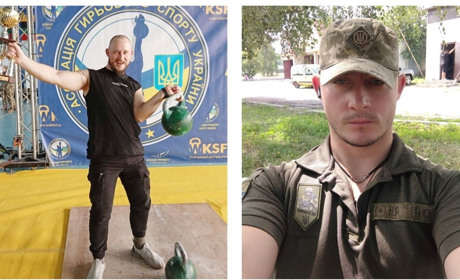 Захисник Дмитро Гончар – бронзовий призер чемпіонату Асоціації гирьового спорту України