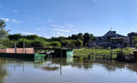 Паводок: у Граденицях і Троїцькому підтопило деякі городи. У Біляївці все в нормі, але вода прибуває