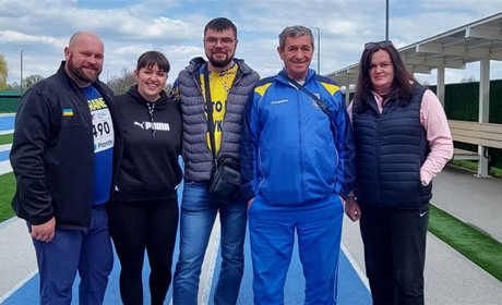 Переяславські спортсмени серед переможців і призерів всеукраїнських змагань з легкоатлетичних метань