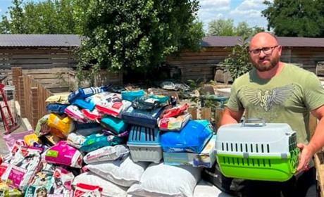 Фонд Валерія Газаєва відправив постраждалим від підриву Каховської ГЕС 5 гумвантажів