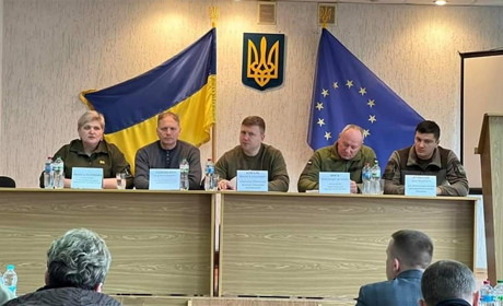 На кордоні з Білорусією знов збирались керівники громад, району, області та військові