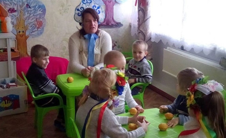 Як тимонівські малюки весну зазивали