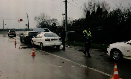 У Переяславі на вулиці Героїв Дніпра зіткнулися два легковики: хроніка поліції