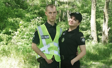 У Переяславі одружилася перша пара патрульних поліцейських 