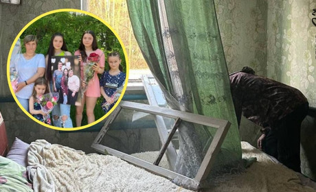 «Вдарили, коли сім’я спала». Російським обстрілом пошкоджено дім багатодітної родини з Глухівщини