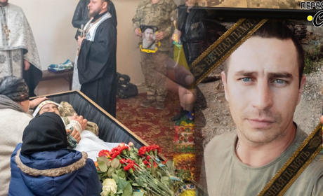На Переяславщині все село прощалося з загиблим на війні молодим захисником Дмитром Тимченком
