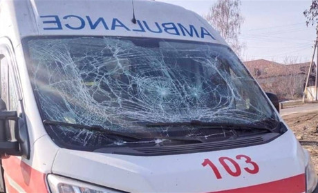 Зафіксовано п’ять обстрілів автівок екстренної допомоги