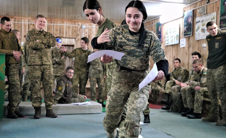 Тімбілдінг і стресостійкість: психологи Нацгвардії провели заняття у ліцеї «Патріот» в Переяславі