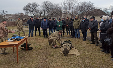 У Славутській громаді тривають показові навчання