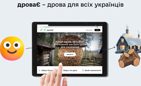 «ДроваЄ»: в Україні відкрили державний інтернет-магазин дров для населення