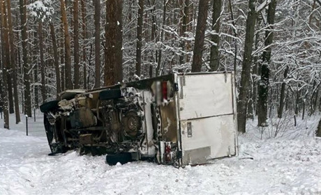 Житель Звягельського району на автівці з’їхав у кювет та перекинувся на Коростенщині