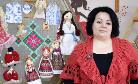 На всі руки майстриня Світлана Голеня