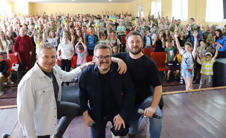 DZIDZIO, Олександр Пономарьов та Юрій Горбунов завітали до великомостівських прикордонників