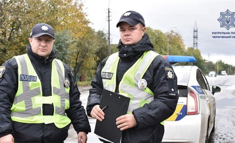 В якому стані дороги Чернігівщини перевірятиме патрульна поліція