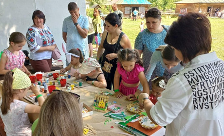 У Музеї просто неба в Переяславі для дітей військовослужбовців влаштували дозвілля