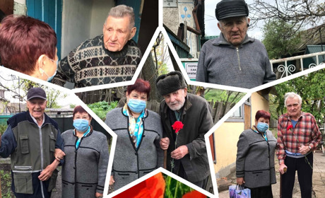 До Дня Перемоги привітали ветеранів війни та учасників бойових дій