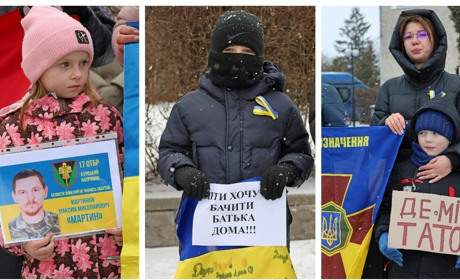 У Жмеринці відбулась акція на підтримку полонених та безвісти зниклих військовослужбовців