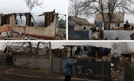 Шахед повернувся на світанку: у Петропавлівці розбиті будинки місцевих жителів (ВІДЕО)