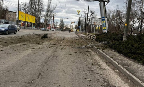 Володимир Зеленський прокоментував обстріл Херсона 21 лютого
