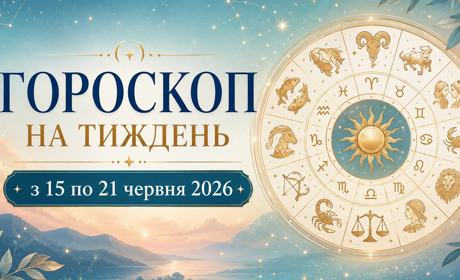 Гороскоп на тиждень з 15 по 21 червня 2026 року для всіх знаків зодіаку