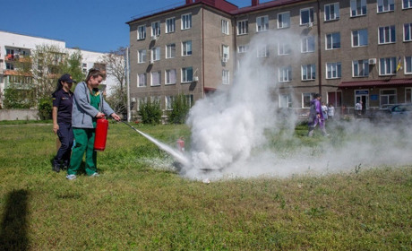 Медики пологового будинку Ізмаїла загасили умовну пожежу