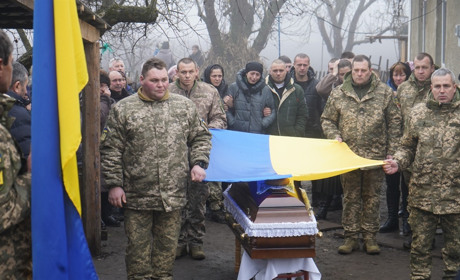 Перша втрата села Жищинці у війні. Односельчани провели в останню путь Героя Геннадія Пастущина