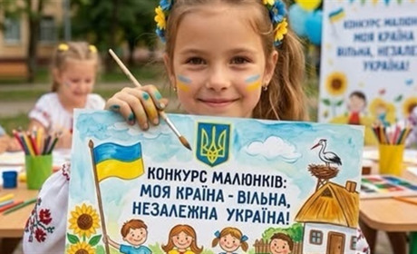 У Жовтих Водах стартує конкурс малюнків «Моя країна – вільна, незалежна Україна»