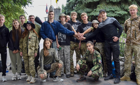 Патріотичний вишкіл "Шляхами лицарів Ідеї та Чину" у Звягелі: як гартували дух і тіло